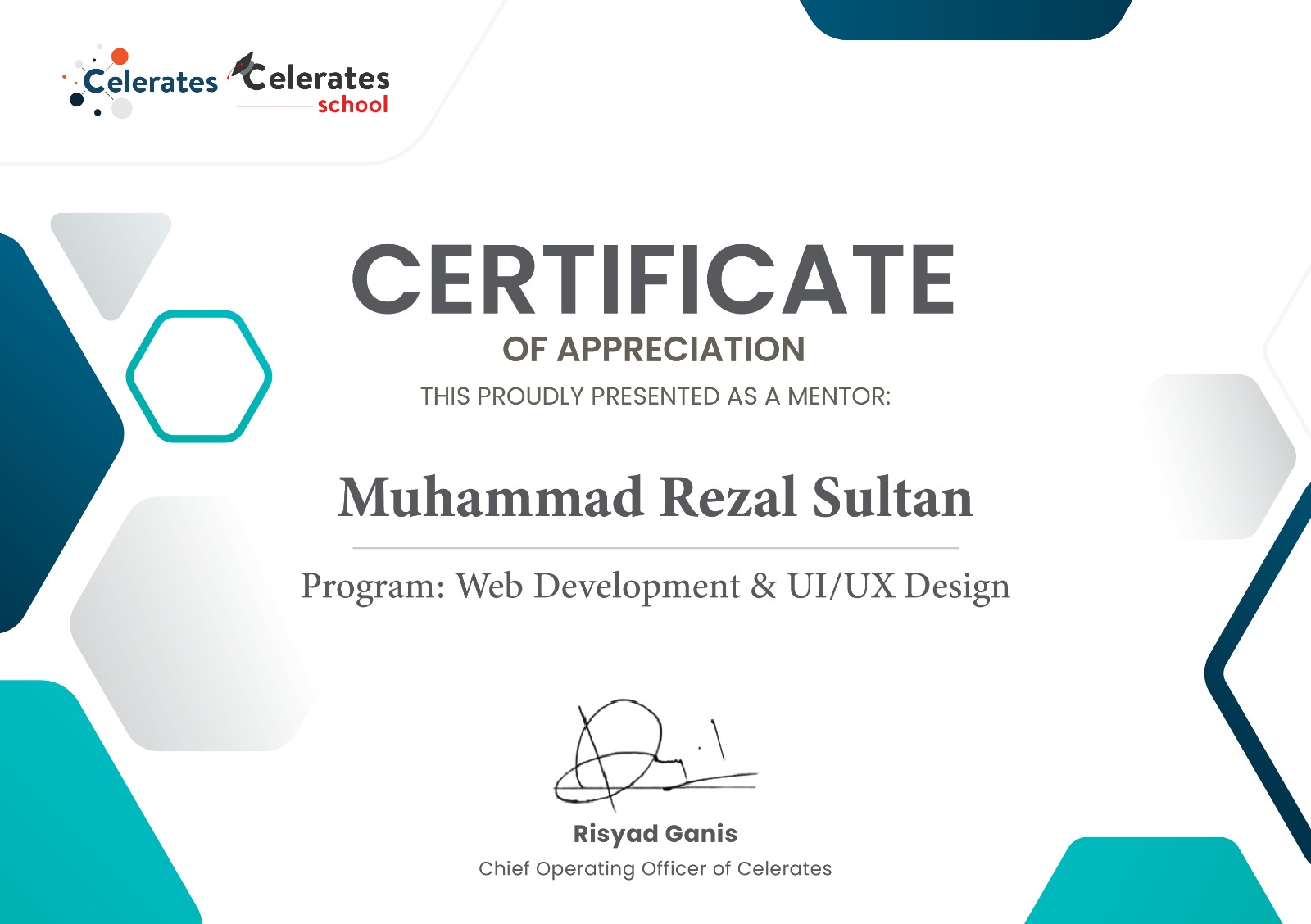 Certificate Mentor Web Development & UI/UX Design